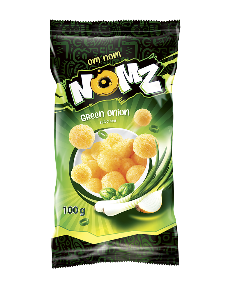 nomz- zielona cebulka - chrupki